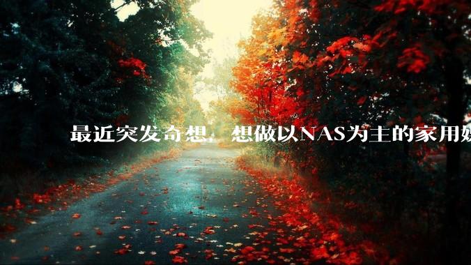 最近突发奇想，想做以NAS为主的家用媒体中心。下面是我做的一个草图，各位大神看看可行吗？