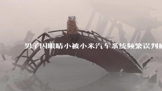 男子因眼睛小被小米汽车系统频繁误判疲劳驾驶，一路提醒20多次，这是智能汽车通病吗？怎么解决该 bug？